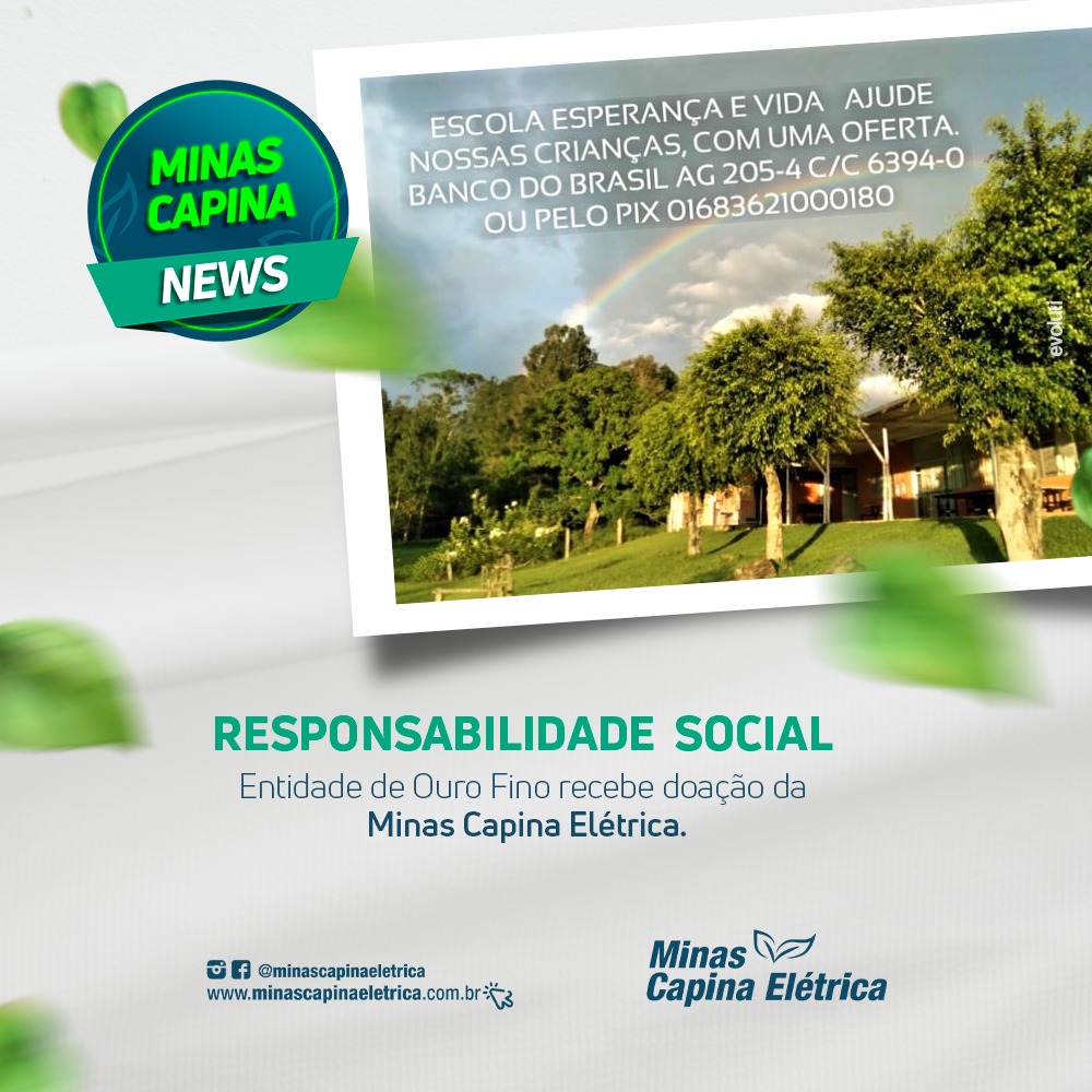 Entidade de Ouro Fino recebe doações da Minas Capina Elétrica 3 Leia mais sobre o artigo Entidade de Ouro Fino recebe doações da Minas Capina Elétrica